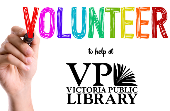 Volunteer at VPL banner