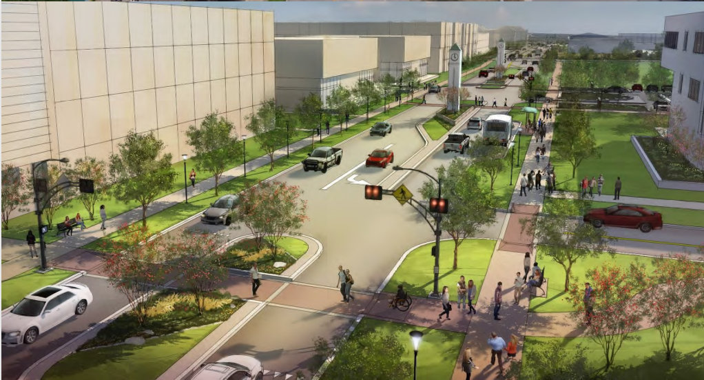 Render of the Ben Wilson Improvement Project