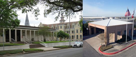 Victoria Police Department station and Victoria Community Center