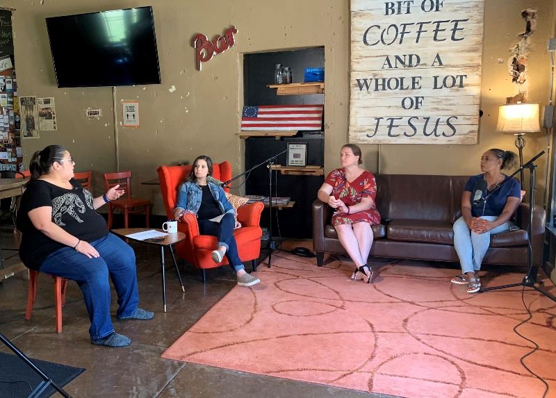 Complete Count Committee members discuss the 2020 Census at Liberty Coffee Haus