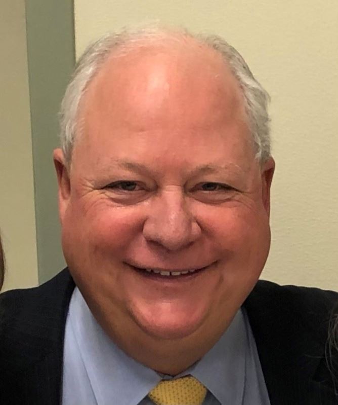 Portrait of William R. Blanchard, board president of the Victoria Sales Tax Development Corporation