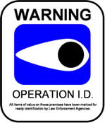 Operation Identification Sign