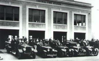 Central Fire Station Victoria Fire Department 1930s
